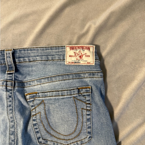 True Religion Women's Blue Boot Cut Jeans - Picture 4 of 4